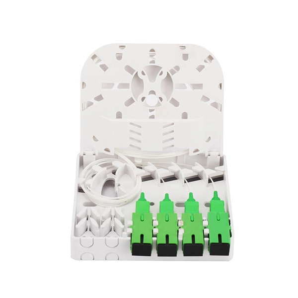 Single-mode fiber optic transceiver two optical components and one electrical component