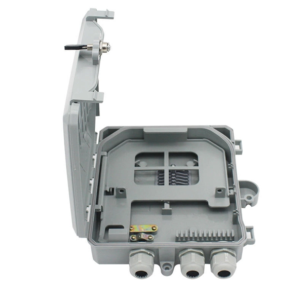 Fiber optic internet access uses a fiber optic switch directly