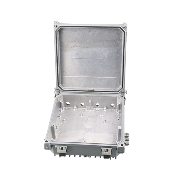 How to connect the fiber optic splice box in the server rack  PDF preview