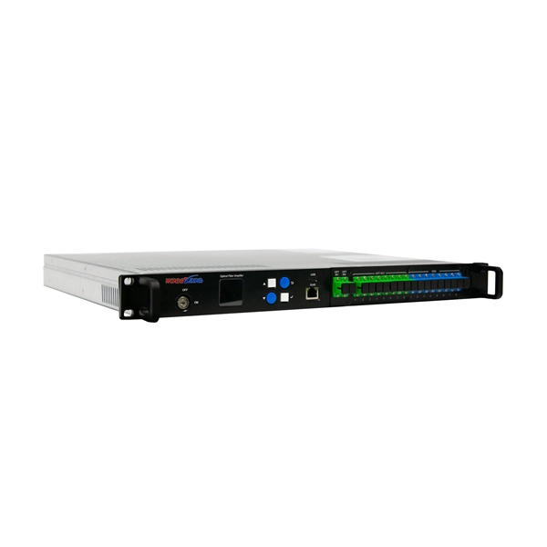 How many cores are typically used in optical fiber communication 