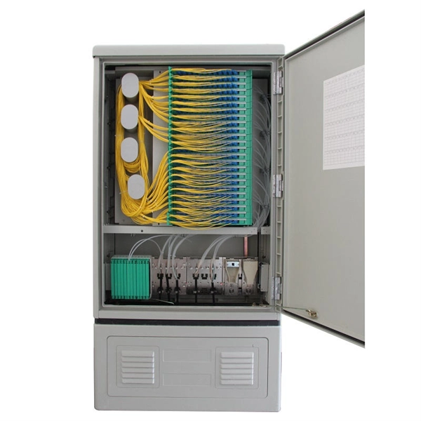 Bare fiber optic protective tube optical distribution box wiring